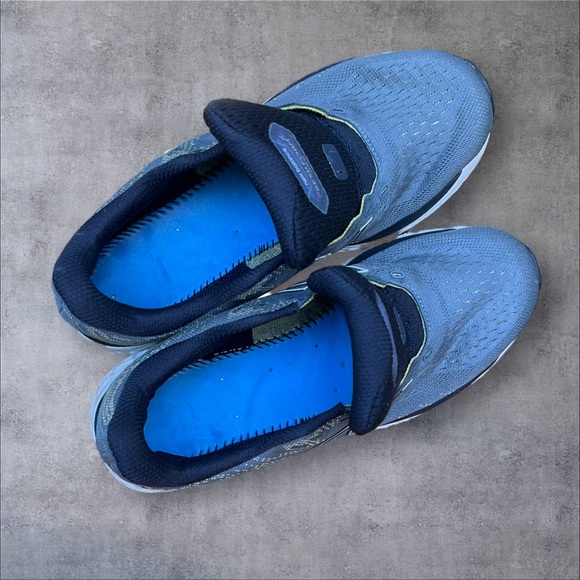 New Balance Ocean Gray/Yellow Sneakers Sz 8.5 D - Picture 10 of 16